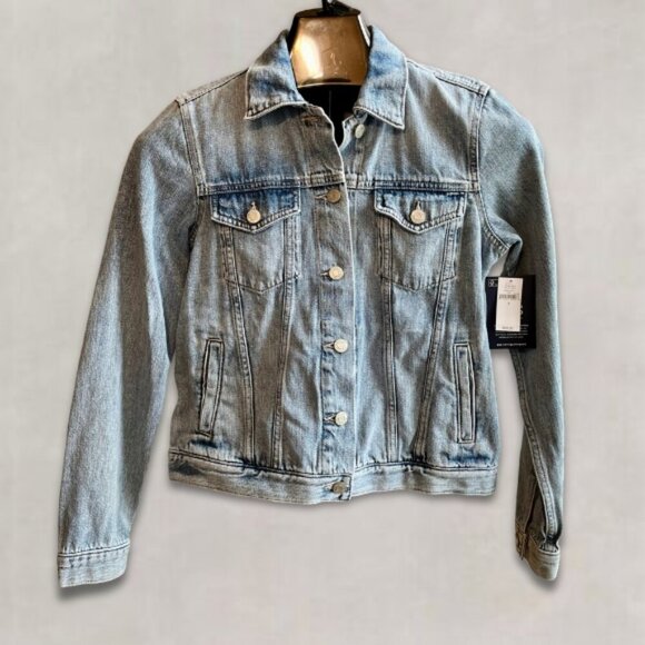 GAP Light Blue Denim Jacket - Picture 3 of 9